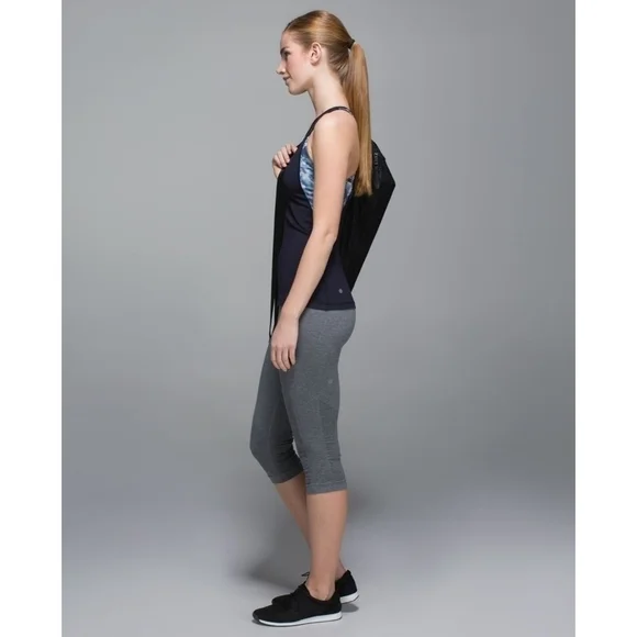 Lululemon Athletic Mesh With Me Tank Top Navy Blue Lake - Picture 2 of 16